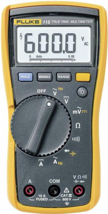Actual product image Fluke 115 digital multimeter (CAT III)