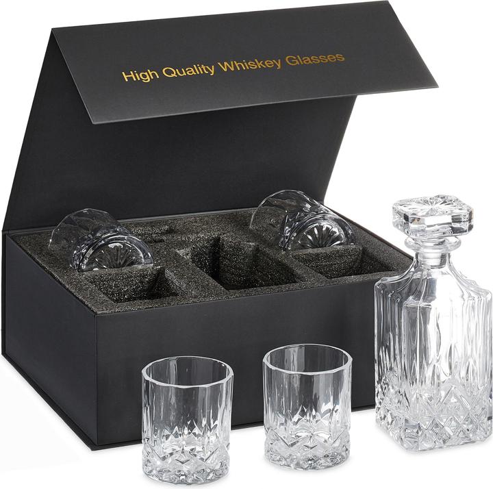 Actual product image Relaxdays 5-piece whisky set (3.30 dl, 1 x, Whisky glass)