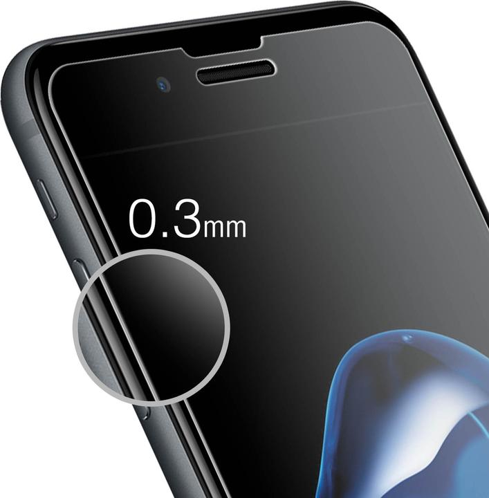 Actual product image Avizar Crystal clear film, glass screen protector (1 Piece, Apple iPhone 8 Plus)