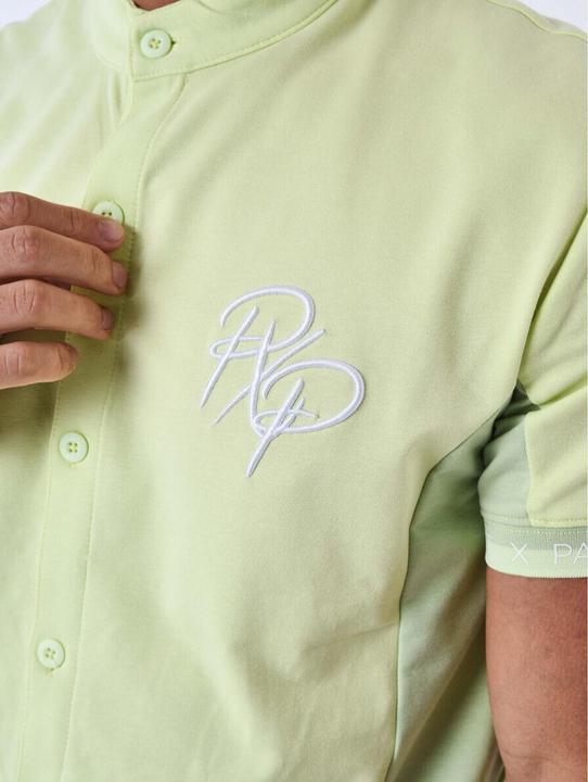 Actual product image Project X Paris two-tone mao collar shirt (XL)