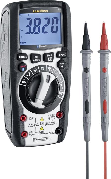 Immagine prodotto Laserliner Multimetro XP (BT) (CAT III 1000V, CAT IV 600V)
