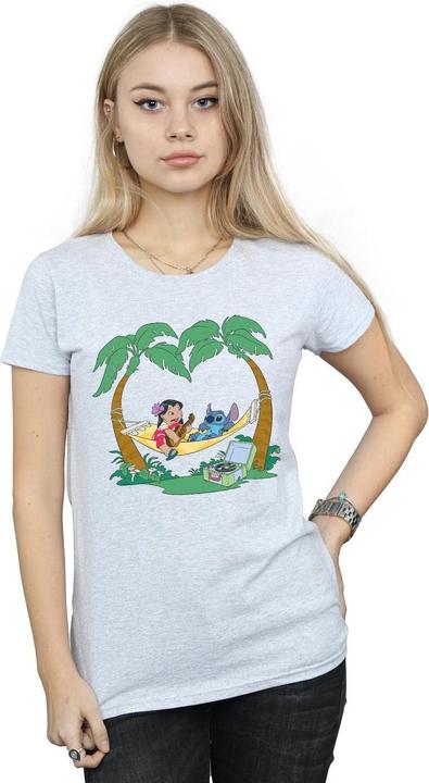 Immagine prodotto Disney Lilo And Stitch Play Some Music Maglietta Donna (XL)