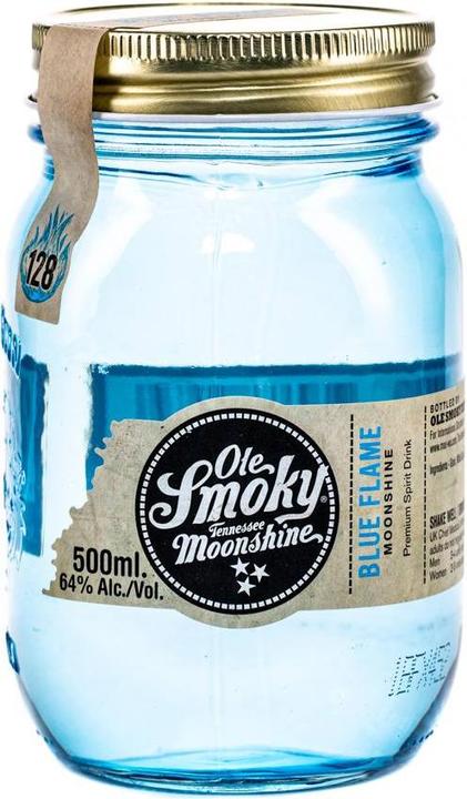 Immagine prodotto Ole Smoky Tennessee Moonshine fiamma blu fiamma Premium Spirit Drink (1 x 50 cl)