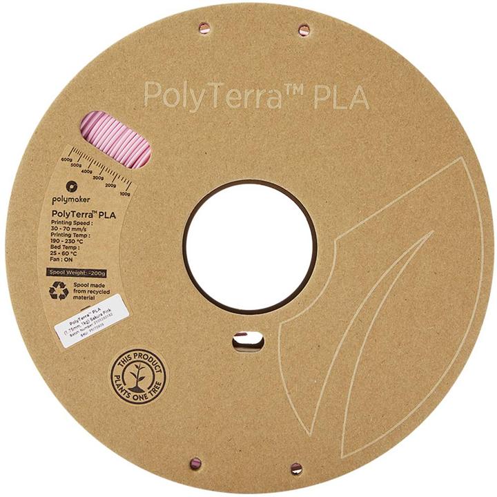 Immagine prodotto Polymaker PolyTerra (PLA, 1.75 mm, 1000 g, Rosa)