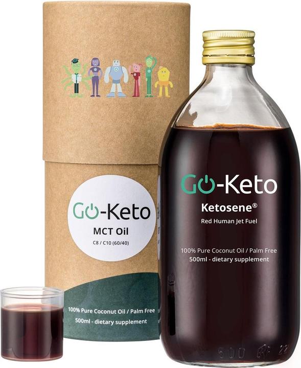 Actual product image Go-Keto Ketosene MCT oil (60/40) (1 Piece, Liquid)