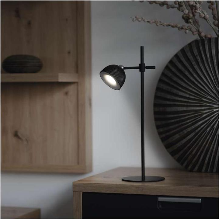Image du produit Emos Lampe de bureau LED SOPHIE, rechargeable, noire (200 lm)