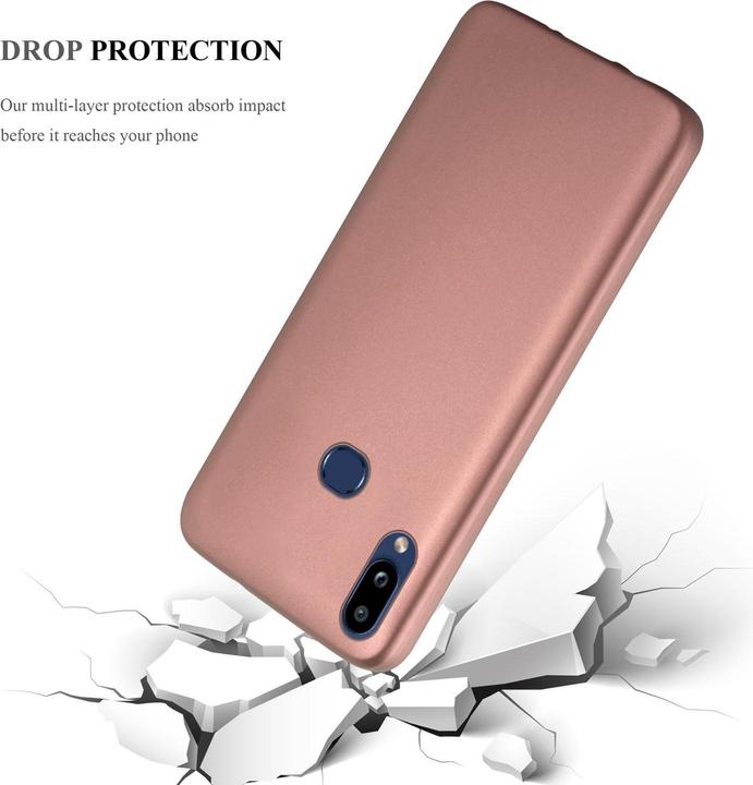 Image du produit Cadorabo Couverture métallique mate TPU (Samsung Galaxy A10s, Samsung Galaxy M01s)