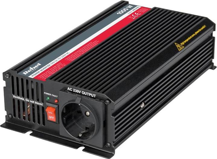 Produktbild Kemo Wechselrichter REBEL 24V/230V 1000W(gn. Typ F:Deutsch)