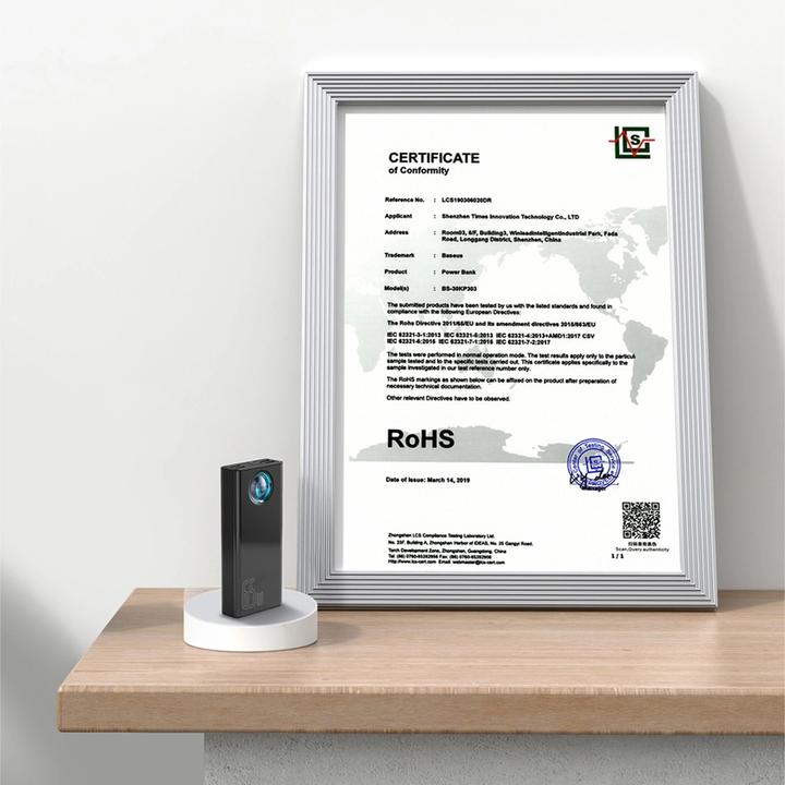 Produktbild Baseus Xiaobai Series (30000 mAh, 65 W, 111 Wh)