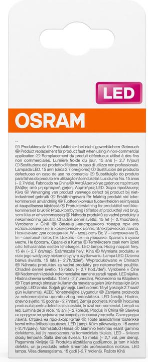 Actual product image Osram Star Classic A (E27, 13 W, 1521 lm, 1 x, F)
