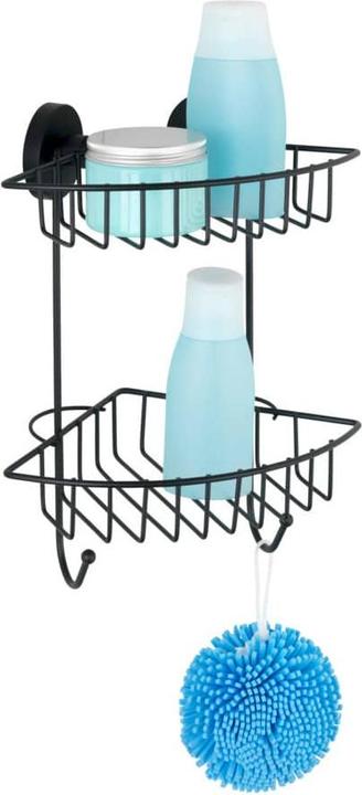 Actual product image Wenko Vacuum-Loc corner shelf 2 shelves