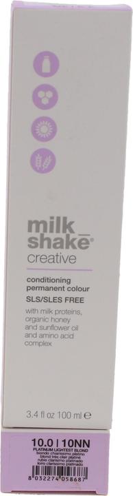 Image du produit Milk_Shake Vopsea permanenta Creative 10.010NN, Biondo Chiarissimo Platinum 100Ml