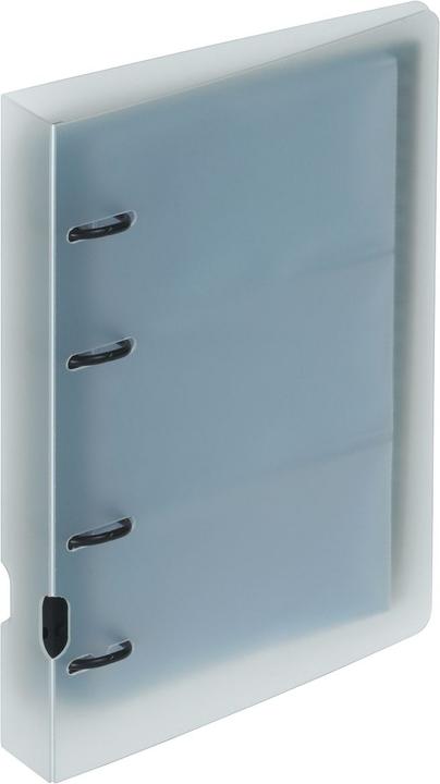 Actual product image Kolma Show book Visit 12.5x21 cm 4 rings filling height 2.5 cm colourless (125 x 210 mm, 35 mm, 1 Piece)