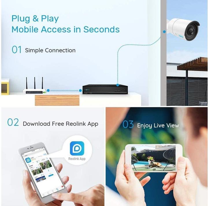Actual product image Reolink RLN8-410 (Housing)