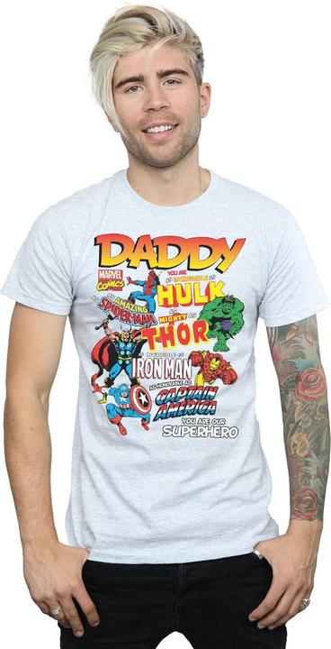 Immagine prodotto Our Dad Superhero Maglietta Uomo (XXL)