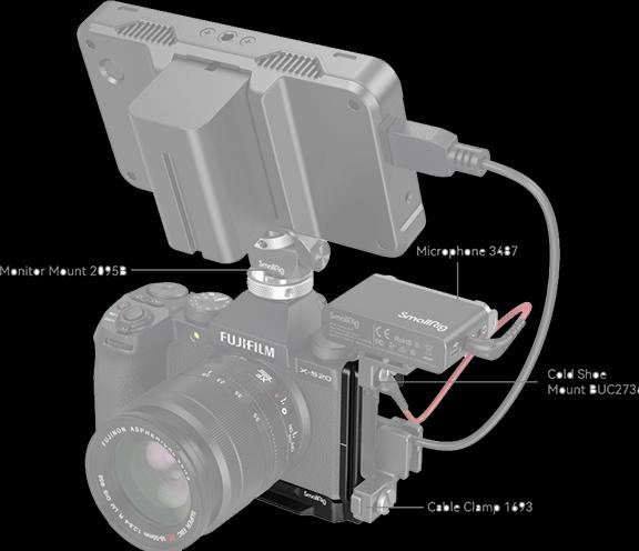 Produktbild SmallRig 4231 L Bracket for FUJIFILM X S20