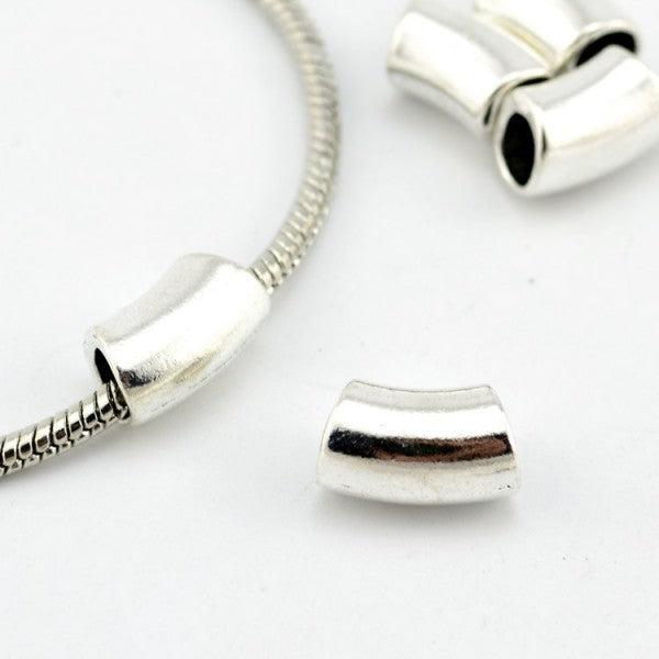 Hermex Neutra Bead Perle - Silbrig (Zink-Legierung)