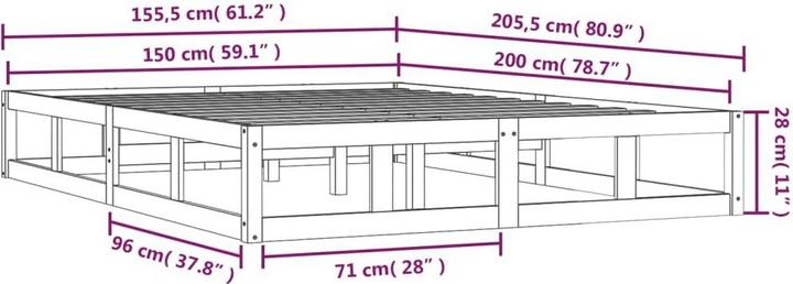 Produktbild VidaXL Nelek (150 x 200 cm)