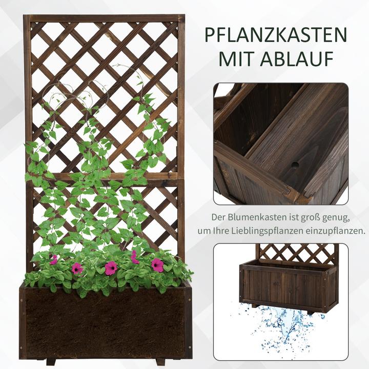 Actual product image Jamb Rosenbogen mit Pflanzkasten