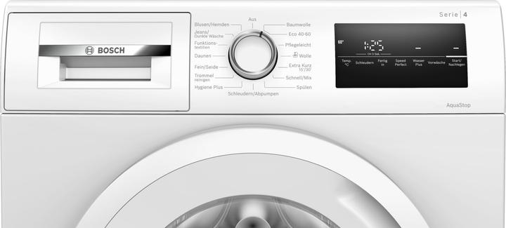Actual product image Bosch Hausgeräte WAN28297 Washing machine (front-loading, freestanding, 7 kg, B, 1,400 rpm, series 4) (7 kg, Left)