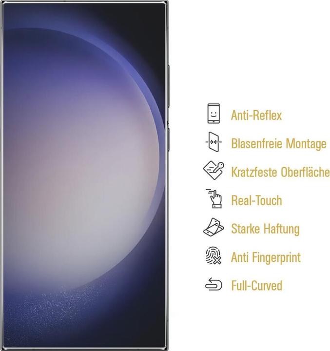 Produktbild Protectorking 6x Panzerfolie Anti-Shock matt entspiegelt (6 Stück, Samsung Galaxy S24 Ultra)