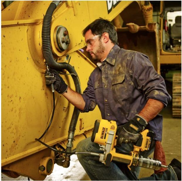 Produktbild DeWalt Akku-Fettpresse DCGG571M1-QW