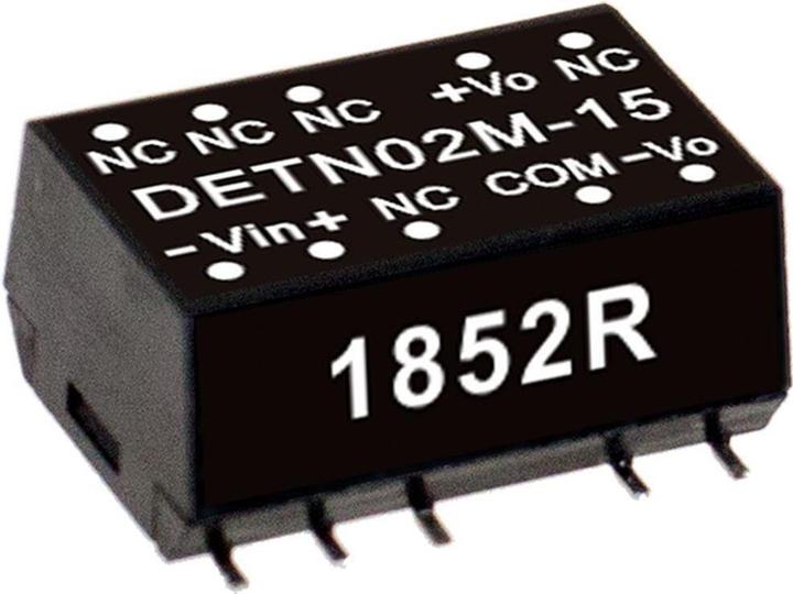 Image du produit MeanWell Modules de conversion SMDDC/DC série DETN02 SMD Case Dual Output 1