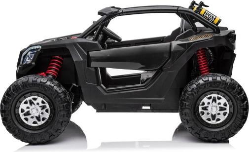 Immagine prodotto Es-toys Kinderfahrzeug schwarz – Elektro Auto „Com 18“ – 24V7A Akku, 4x Motoren - Allrad + 2 Sitzer