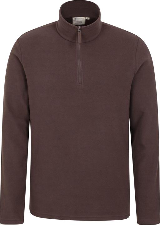 Actual product image Mountain Warehouse Mens Camber II Half Zip Fleece Top (S)