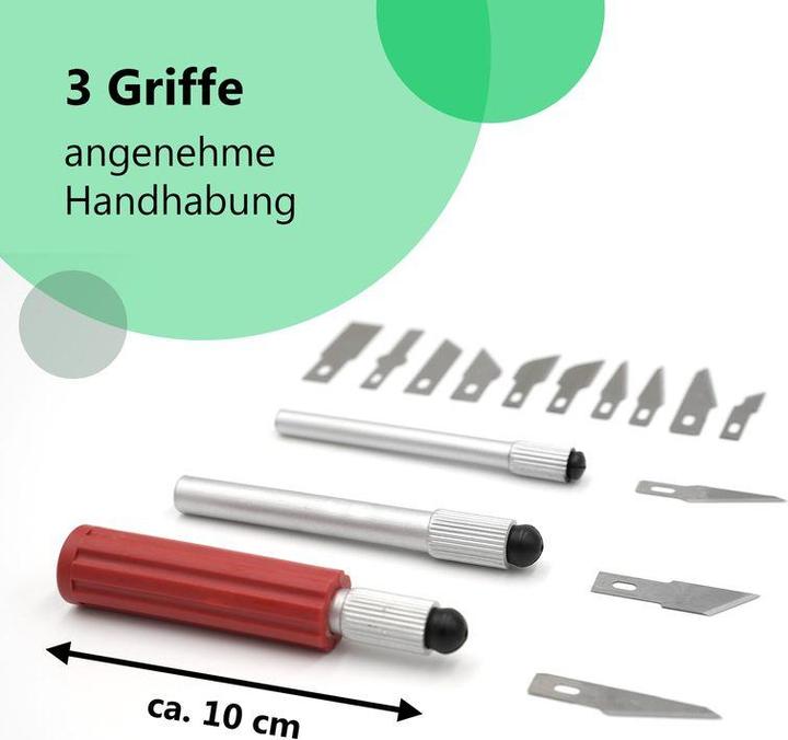 Image du produit Verk Group Lames de scalpel Cutter Couteau de bricolage Couteau de précision (Cutters)