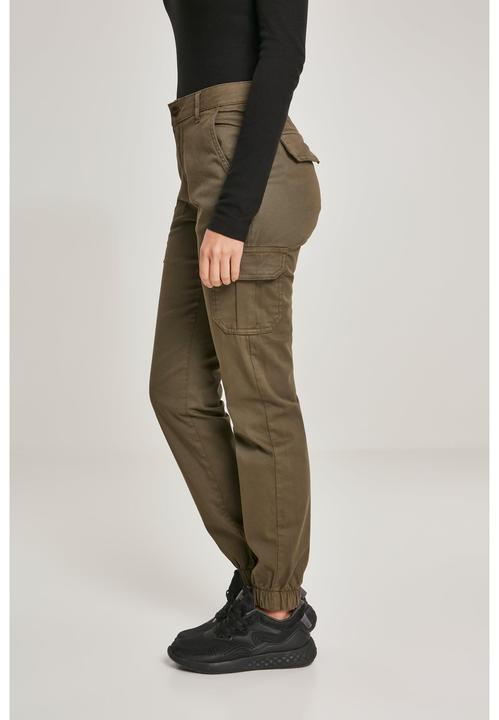 Actual product image Urban Classics Ladies High Waist Cargo Pants (26)