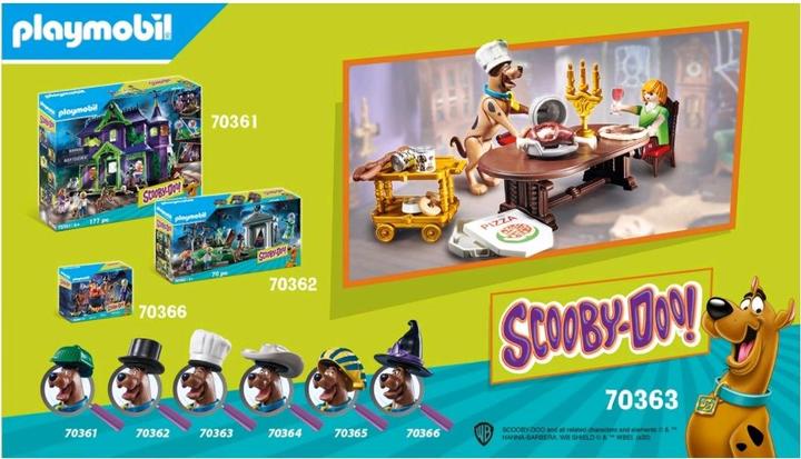Immagine prodotto Playmobil Cena con Shaggy (70363, Playmobil Scooby-Doo)
