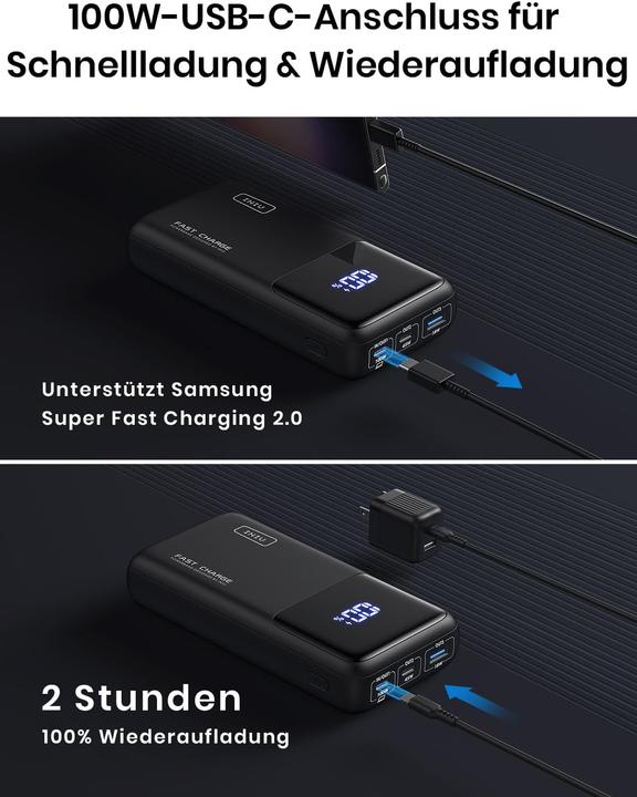 Actual product image INIU BI-B63 (25000 mAh, 65 W, 65 Wh)