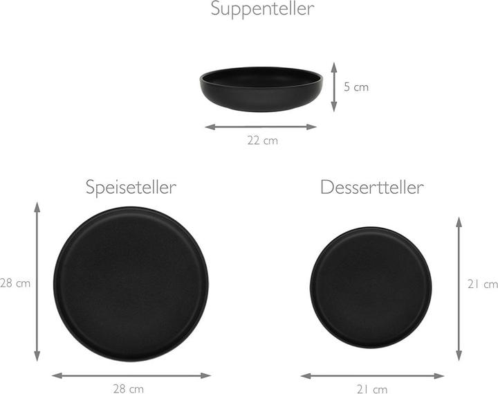 Produktbild CreaTable Uno (12 Stück)