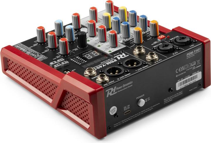 Actual product image Power Dynamics PDM-Y401 mixing console (Studio- and Livemixer)