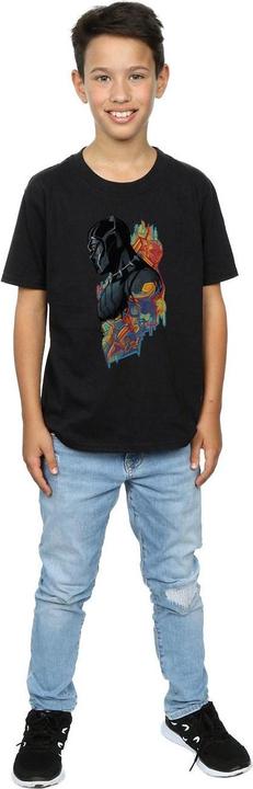 Image du produit T-Shirt Garçons Black Panther Profile (152, 158)