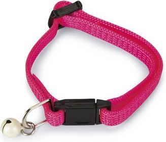 Actual product image Beeztees Bz Nyl Cat Neck Fel Pink 1 (Cat)