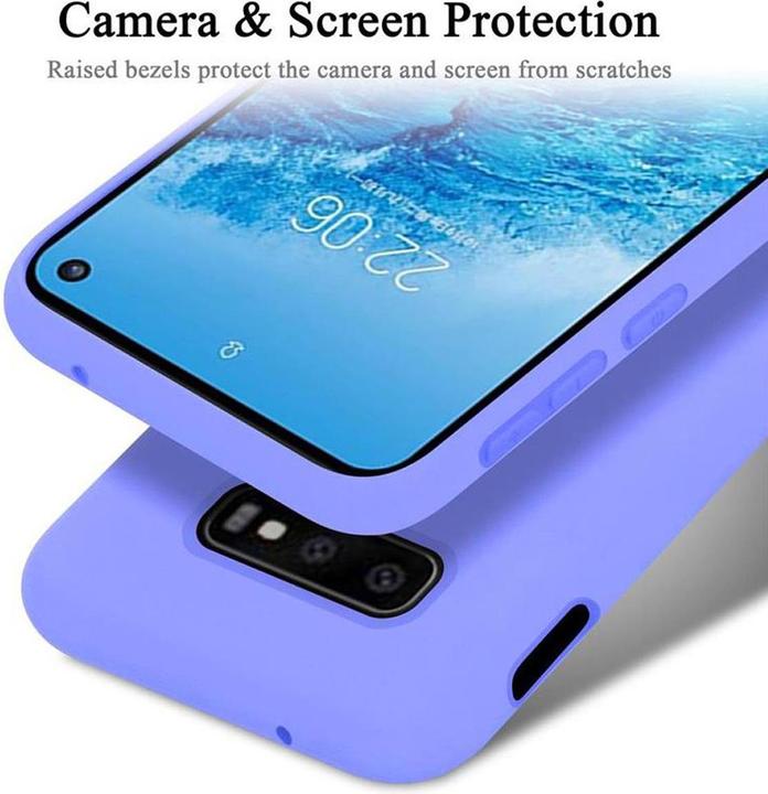 Actual product image Cadorabo TPU Liquid Silicone Case Cover (Samsung Galaxy S10e)
