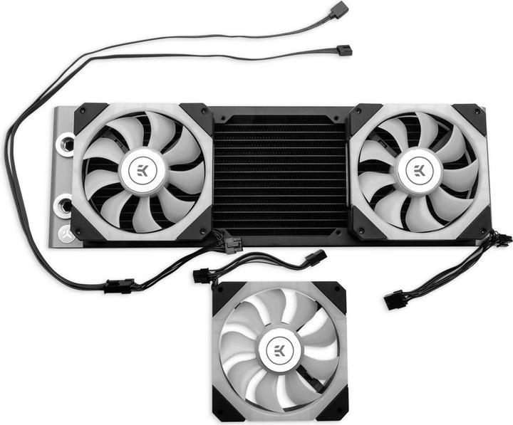Actual product image EKWB EK-Quantum Impulse 120 D-RGB PWM fan - 120mm, black (120 mm, 1 x)
