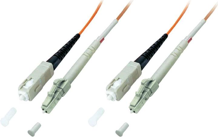 Image du produit EFB Elektronik O3061.2 2m LC SC Orange Câble à fibre optique (CAT7, 2 m)