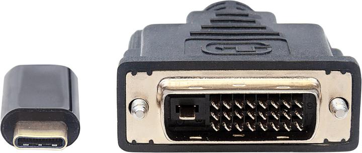 Produktbild Manhattan USB-C to DVI Adapter Cable (2 m, USB Typ C)