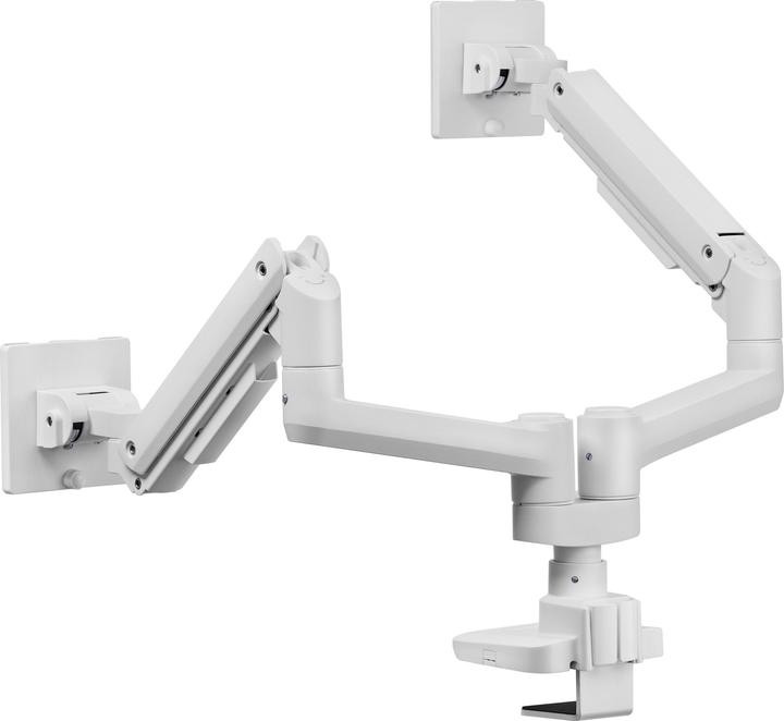Produktbild equip Tischhalterung 17"-49"/ 2TFT je 20kg 360° Gasfeder ws (Tisch, 35")