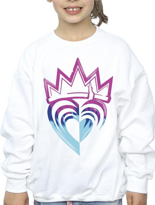 Produktbild Disney Descendants Pink Crown Sweatshirt Mädchen (140, 146)