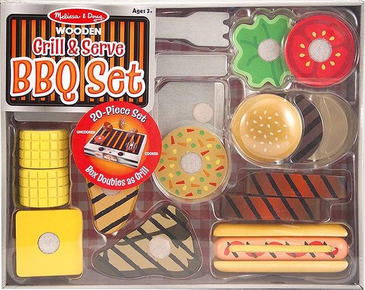 Actual product image Melissa & Doug Grill & Serve BBQ