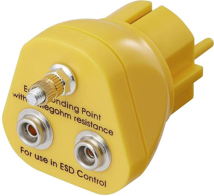 Produktbild Tru Components Erdungsstecker M5-Anschluss, 2x Druckknopfanschluss 10 mm