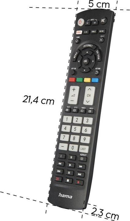Actual product image Hama Universal remote control (Universal remote control, Infrared)