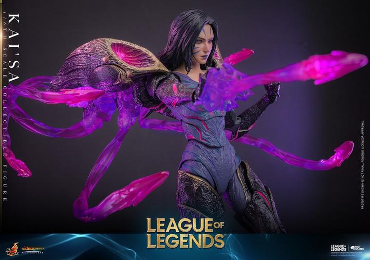 Actual product image Hot Toys League of Legends figurine Video Game Masterpiece 1/6 Kai'Sa 29 cm