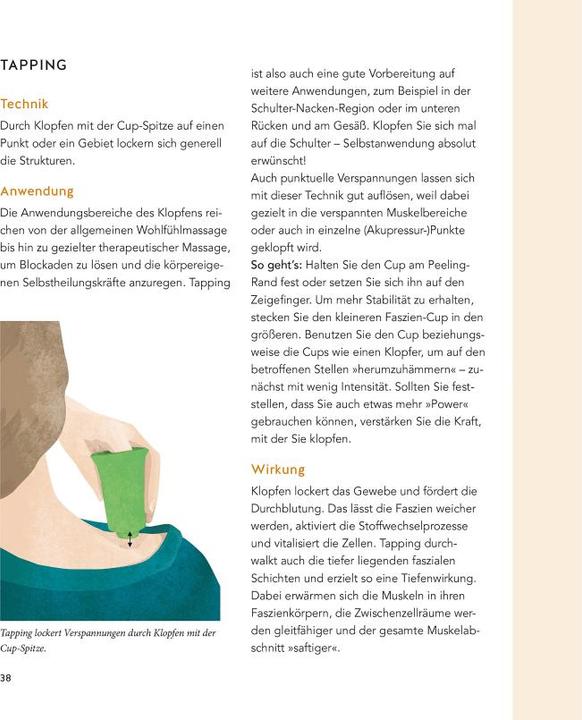 Immagine prodotto Cupping - Die neue Methode zum Lösen der Faszien (Tedesco, Miriam Wessels, Heike Oellerich, 2018)