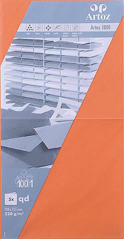 Actual product image Artoz 1001 cards155 lobster (Special, 220 g/m², 5 x)