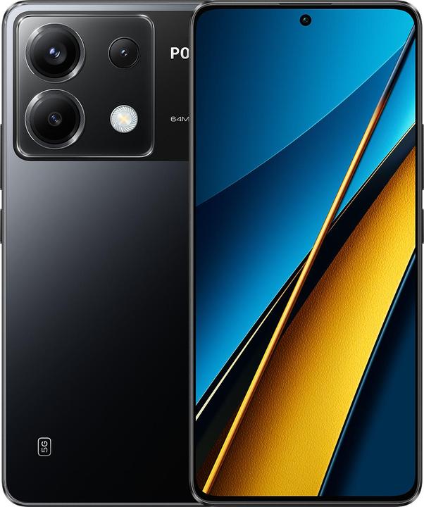 Xiaomi Poco X6 (256 GB, Juoda, 6.67", Dual SIM, 64 Mpx, 5G)